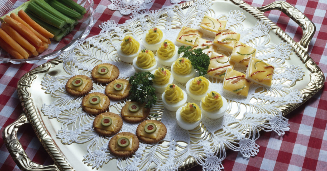 Indoor picnic for snow day