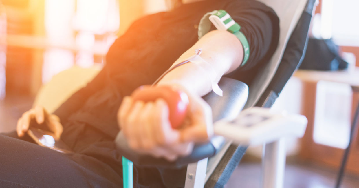 Good Deeds Day is the perfect time to donate blood.