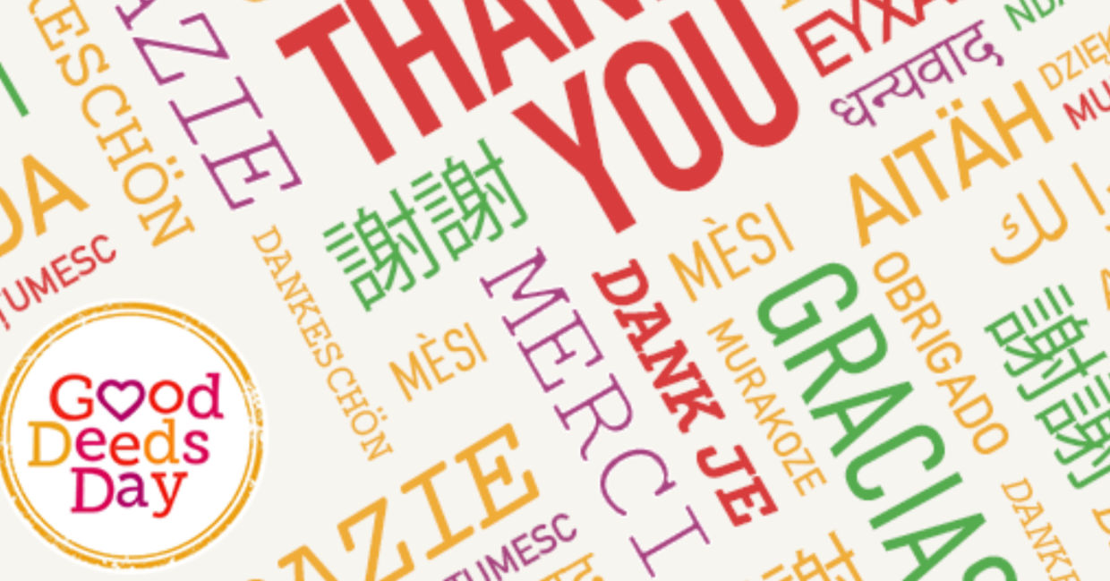 Good Deeds Day virtual card.