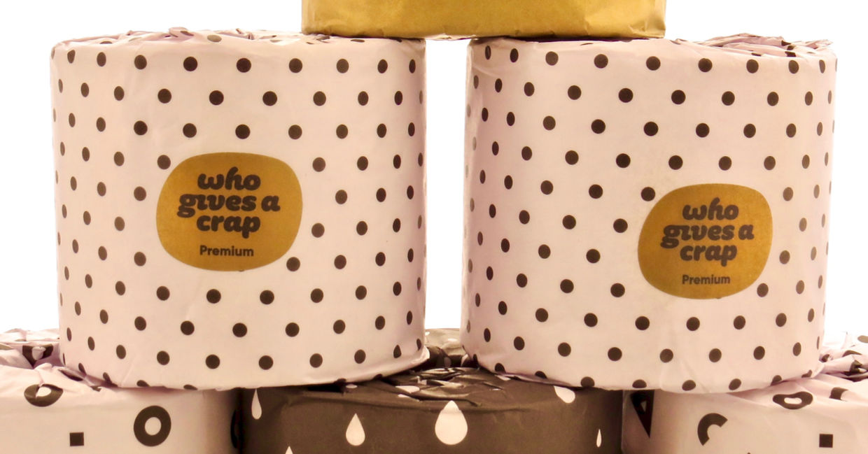 who gives a crap toilet paper