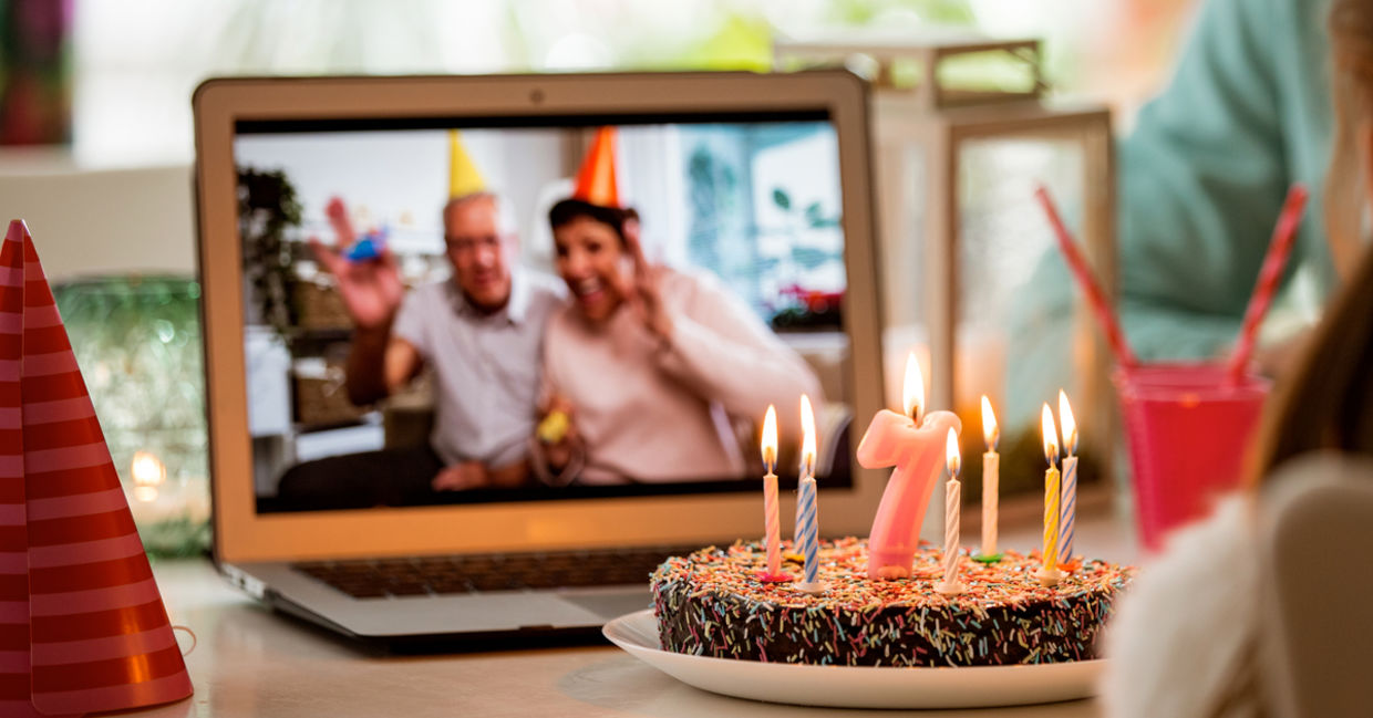 Video chat grandparents