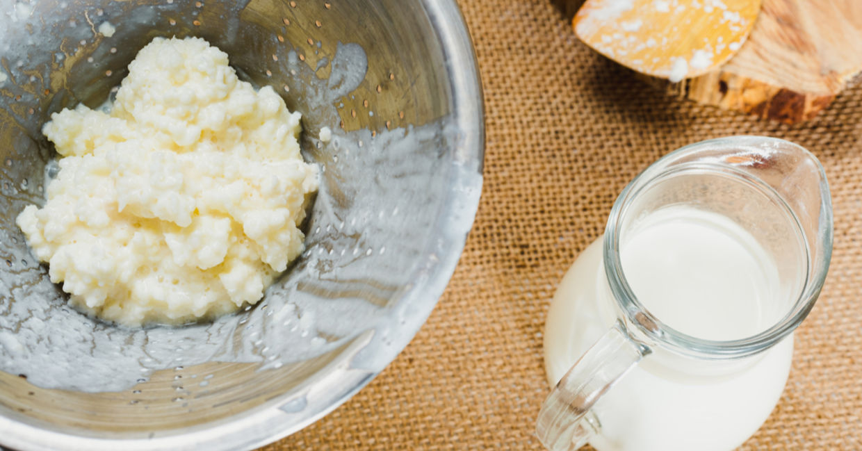 Kefir is a fermented milk drink