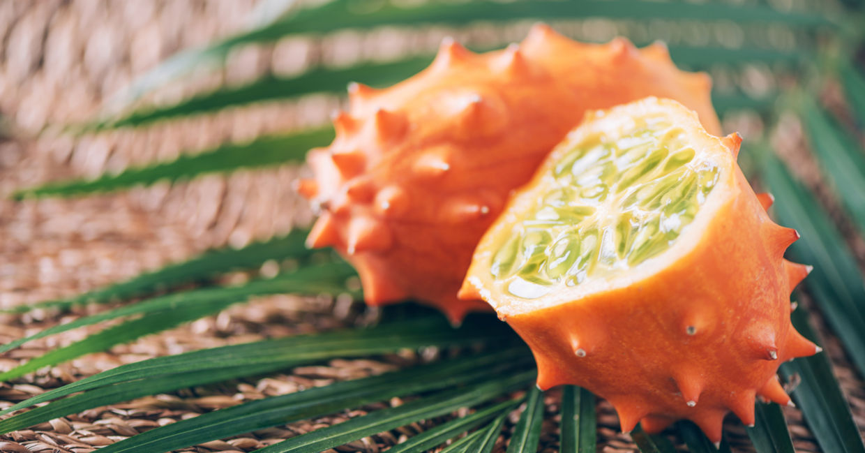 Horned melons have a host of health benefits.