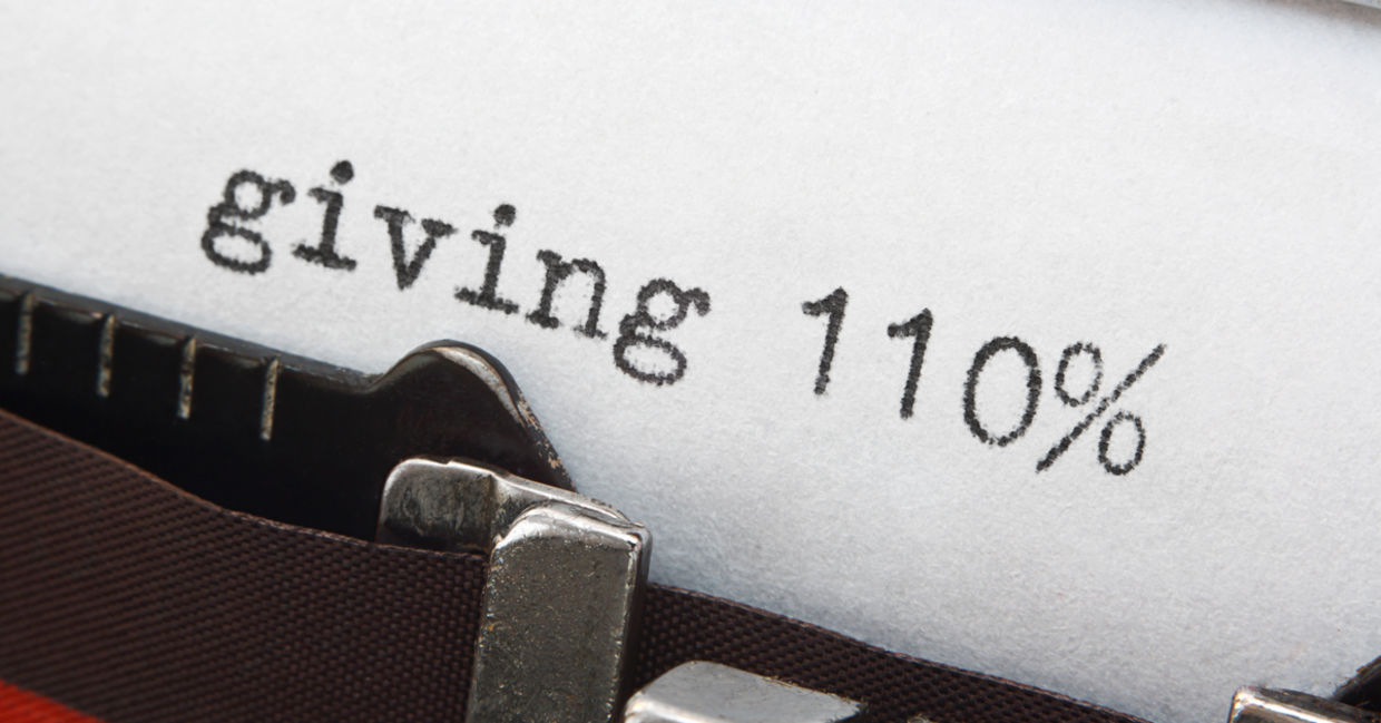 Giving more (Shutterstock)