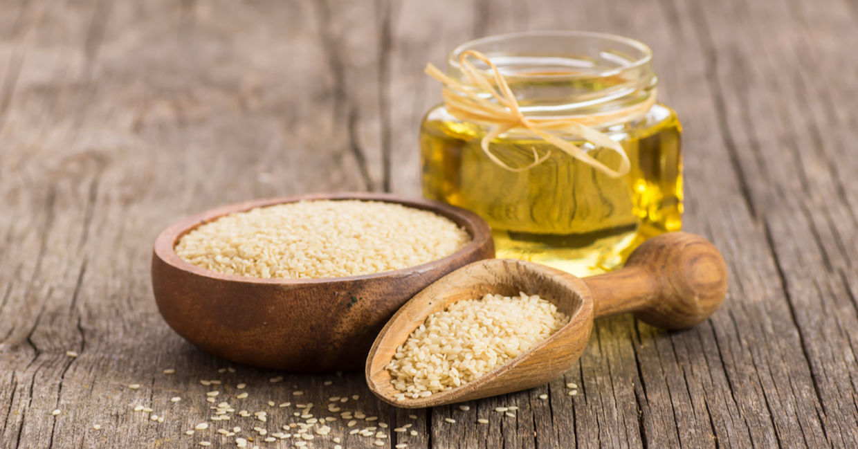 Sesame seeds and oil