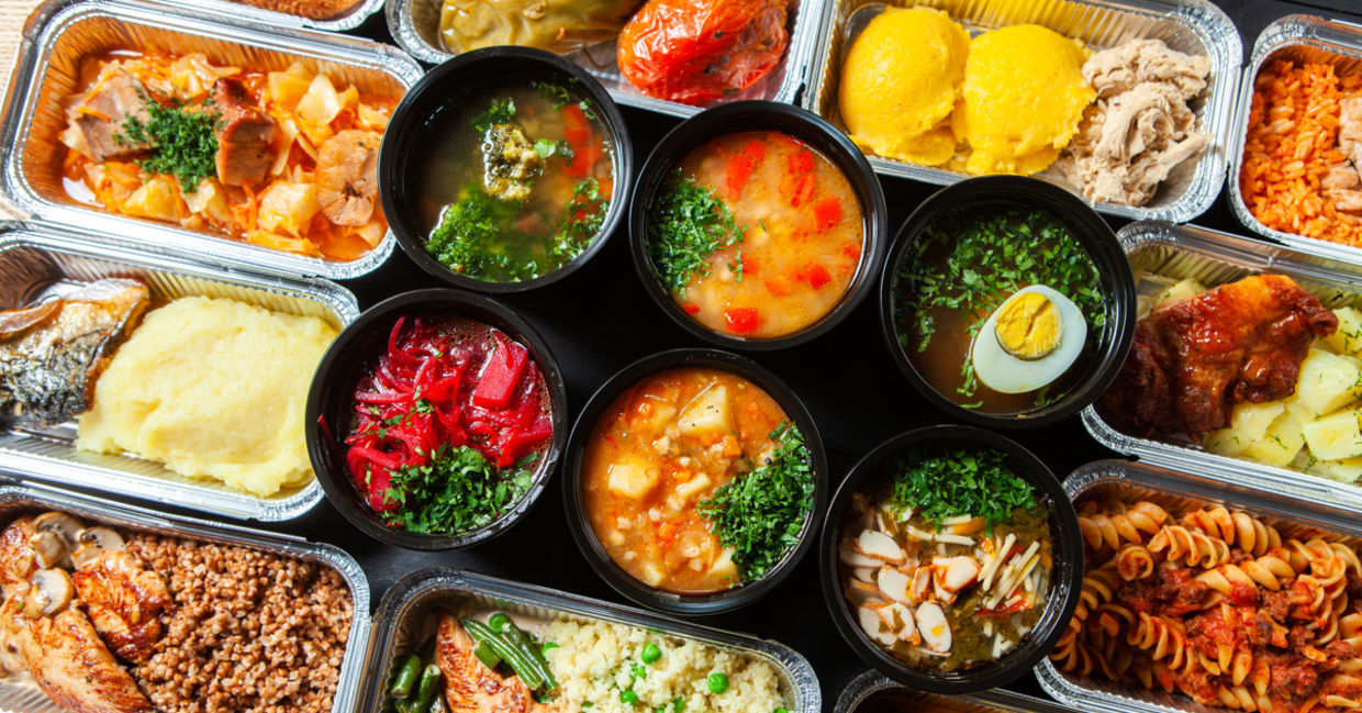 Healthy meals from am app.