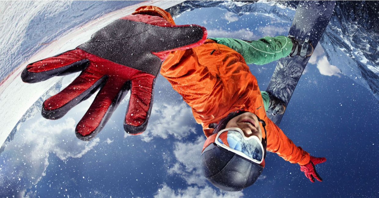 Extreme winter sports.