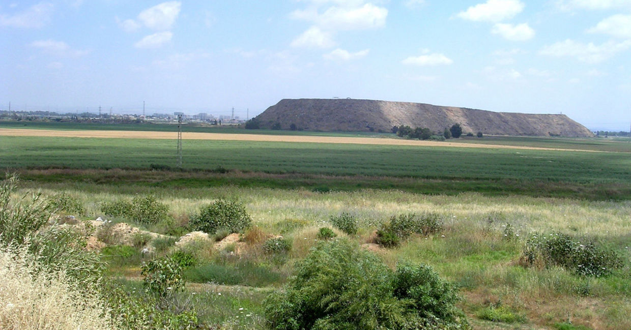 The site before it became a park.