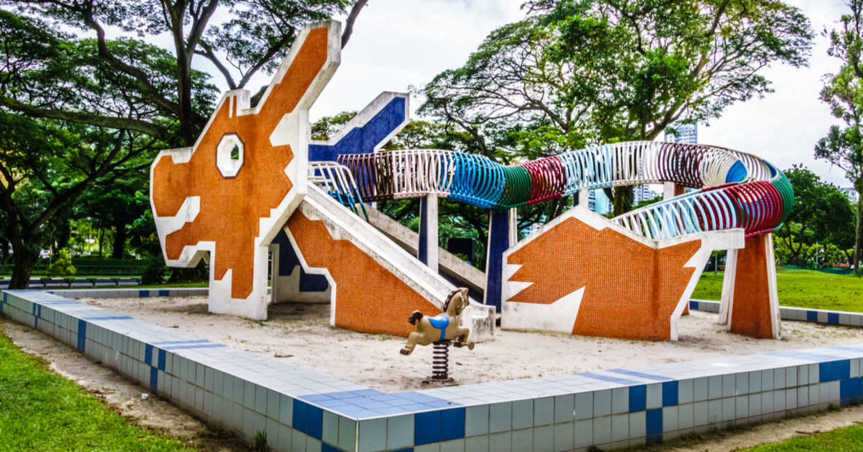 Toa Payoh Dragon Playground in Singapore.