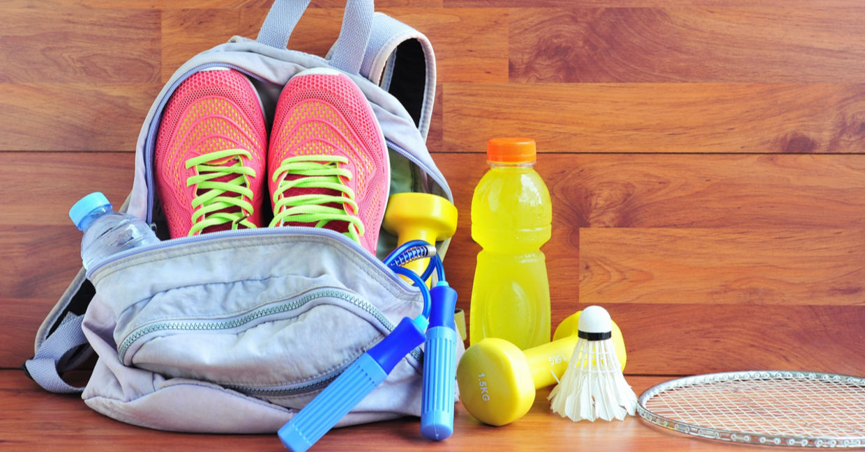 Take a sports drink with you when you exercise.