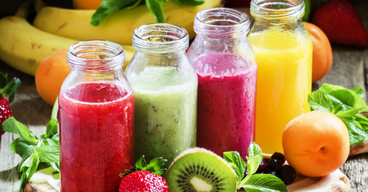 Fruit juices are very refreshing.