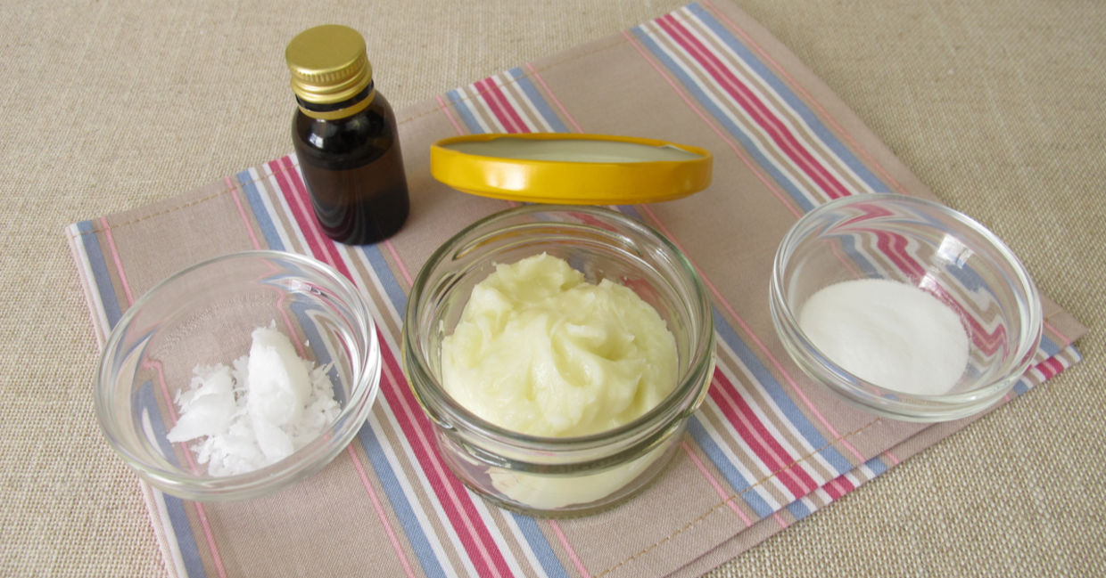 DIY rosemary natural deoderant.