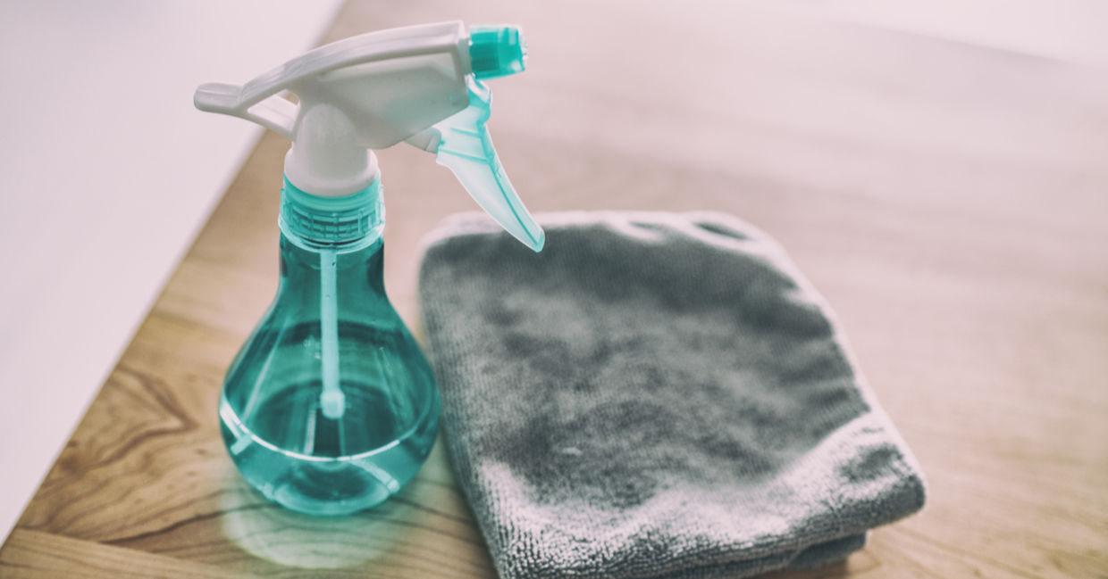 DIY household cleaner.