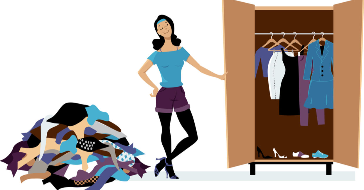 Fashion minimalists do more with less.