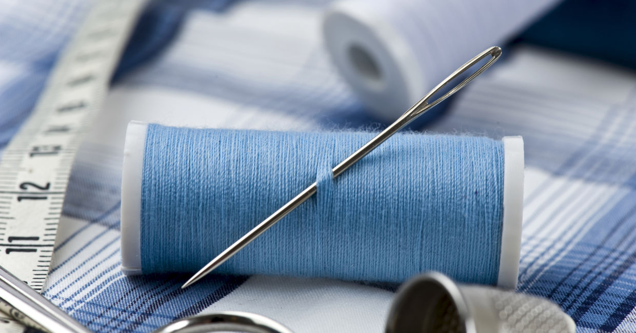 Repair instead of buying new fashion.