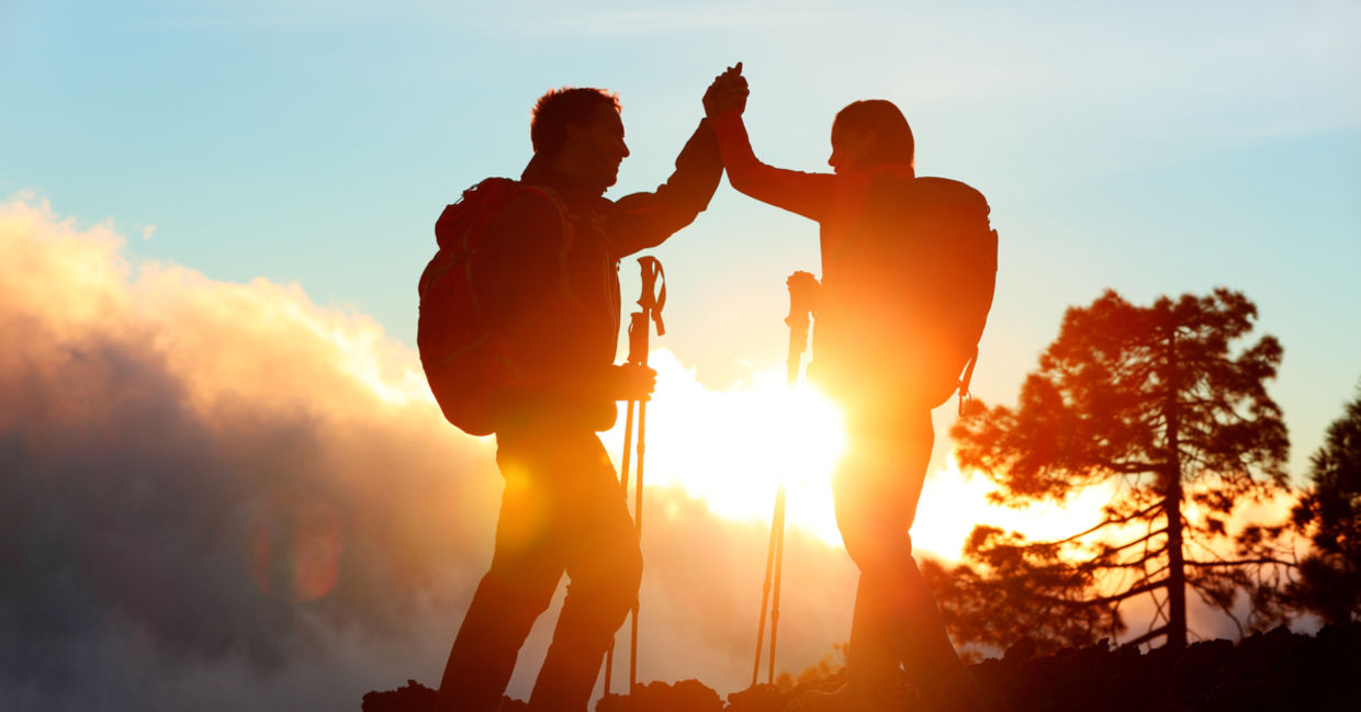 Start with small goals and celebrate the win.