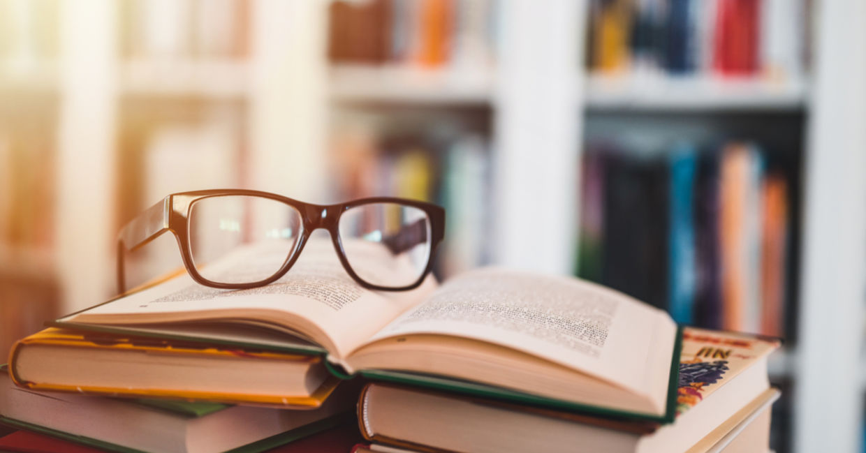 Reading books a new way.