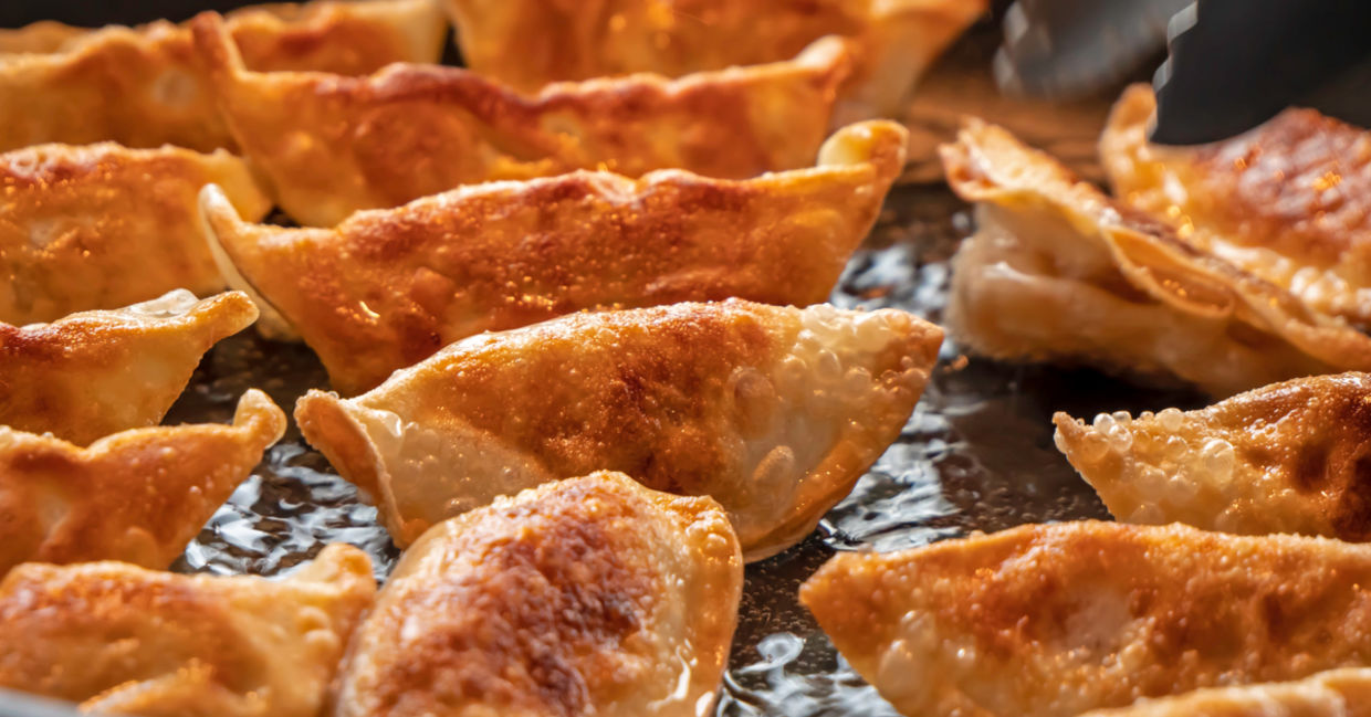 Healthy Zen dumplings.