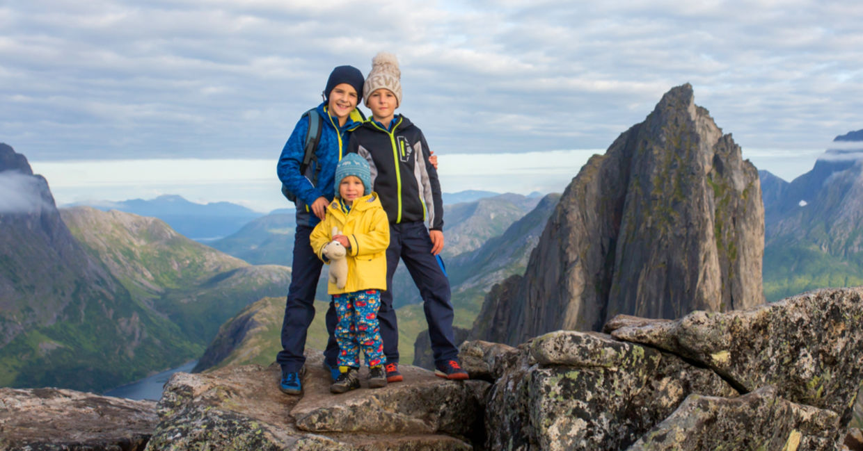 Hiking is a big part of Scandinavian life.