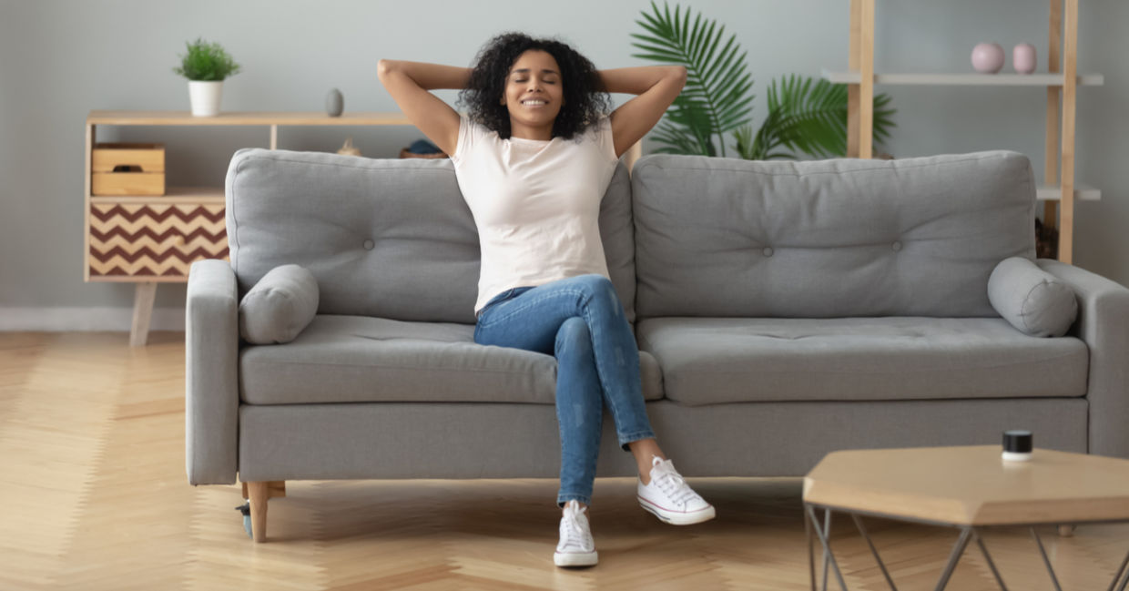 Relax and live in the present.