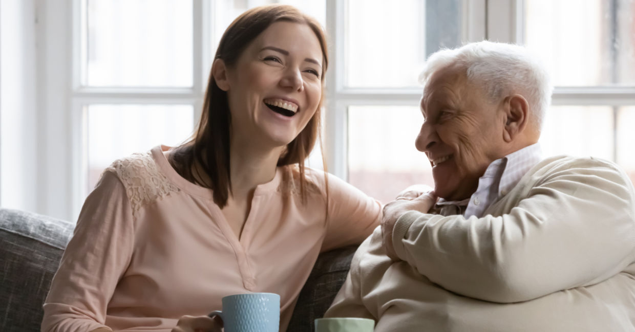 Family members of two generations