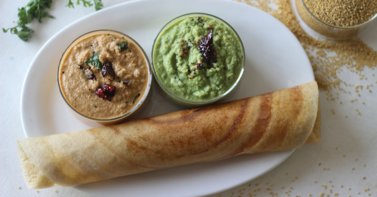 This foxtail millet pancake will not cause blood sugar spikes.