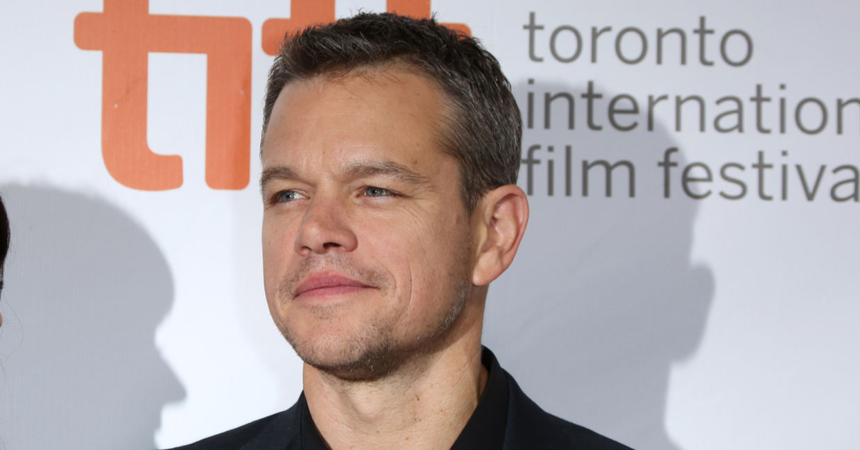 Actor Matt Damon