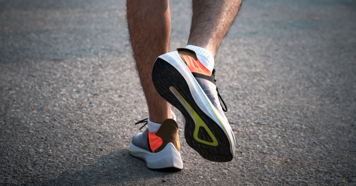 Make energy by using your feet.