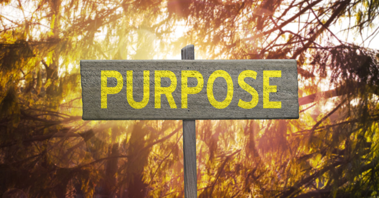 Live a life with ourpose.