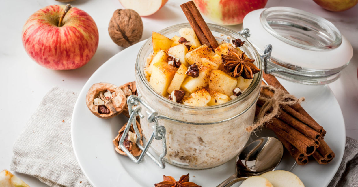 Oatmeal all dressed up.