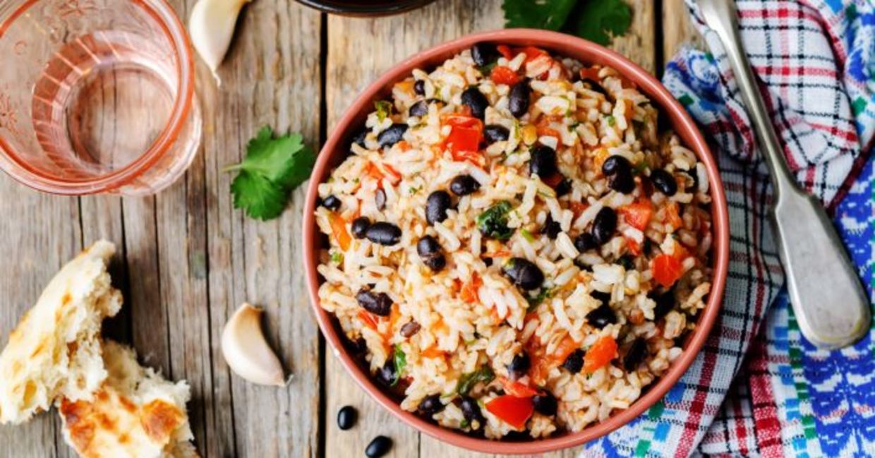 Simple Mexican dinner.