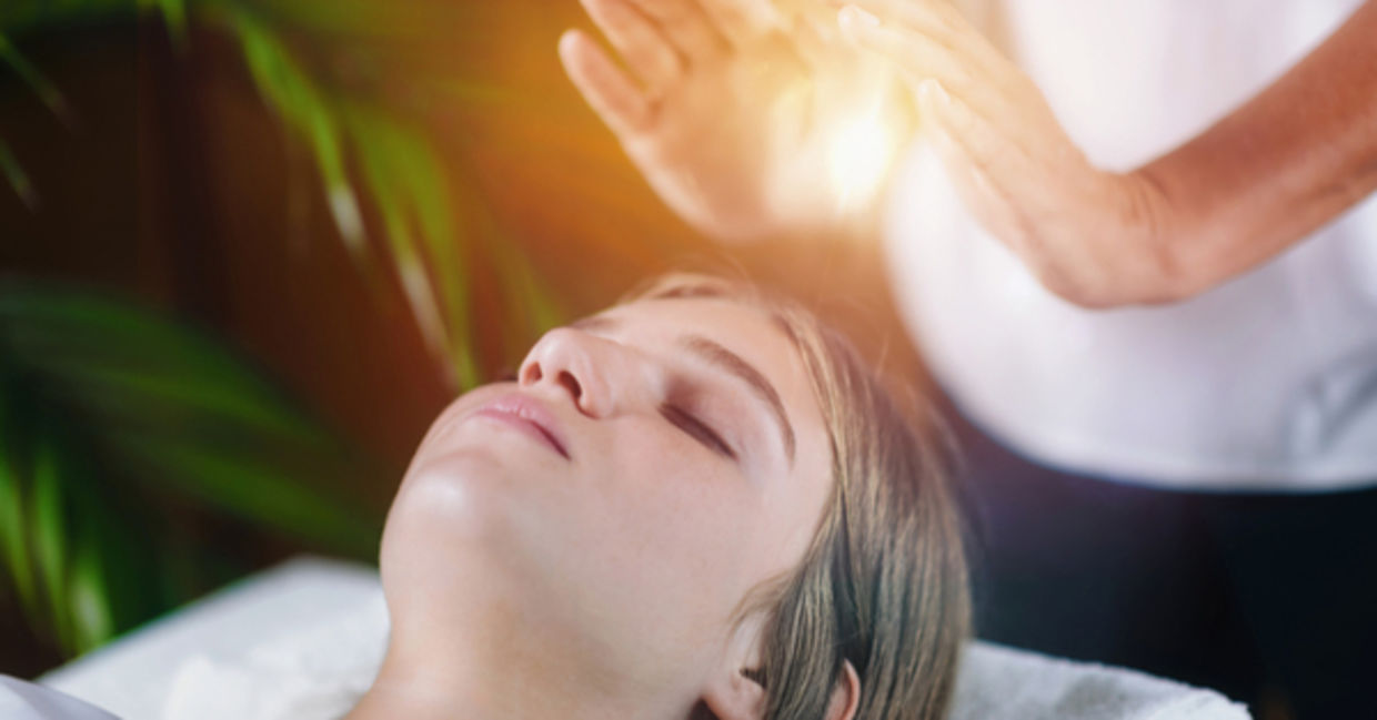 Reiki unblocks pathways and decreases stress.