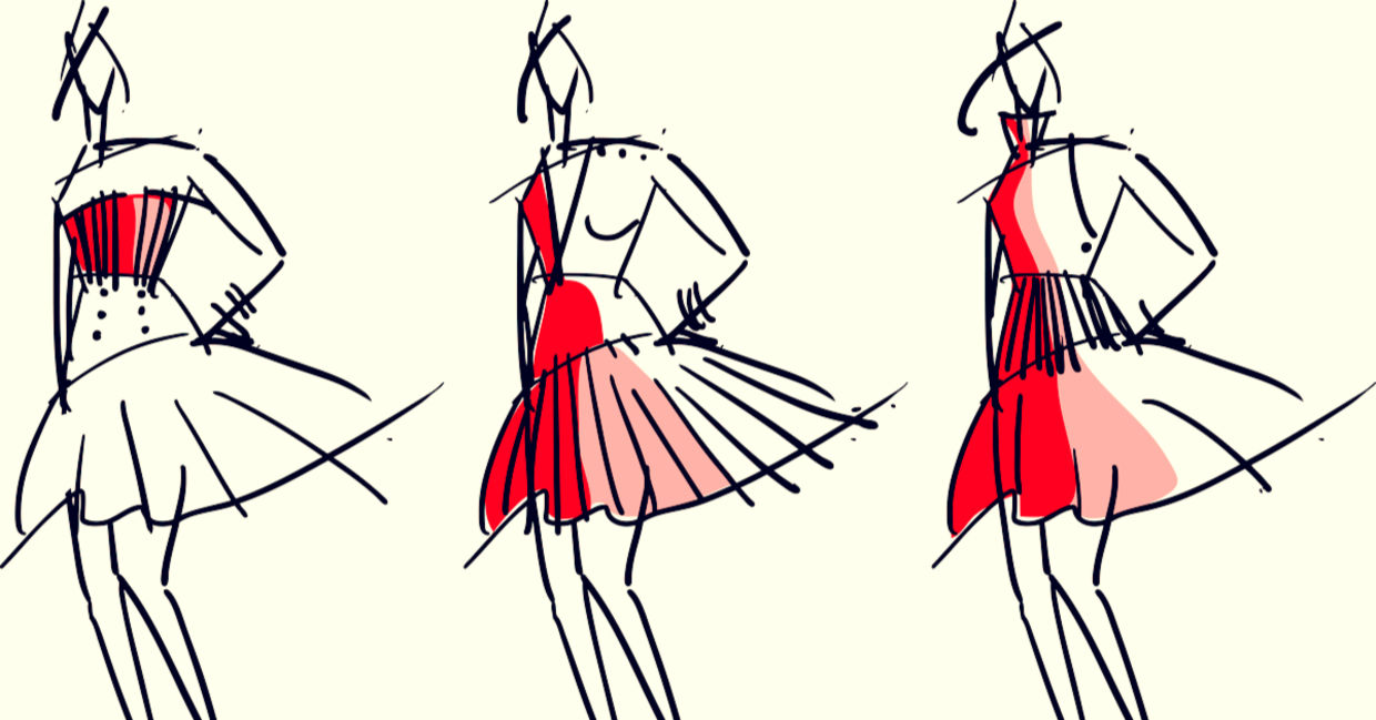 Fashion models on a more diverse runway.