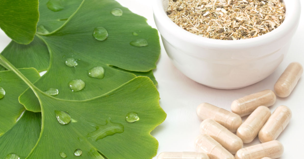 Ginkgo biloba may reduce anxiety and help you sleep.