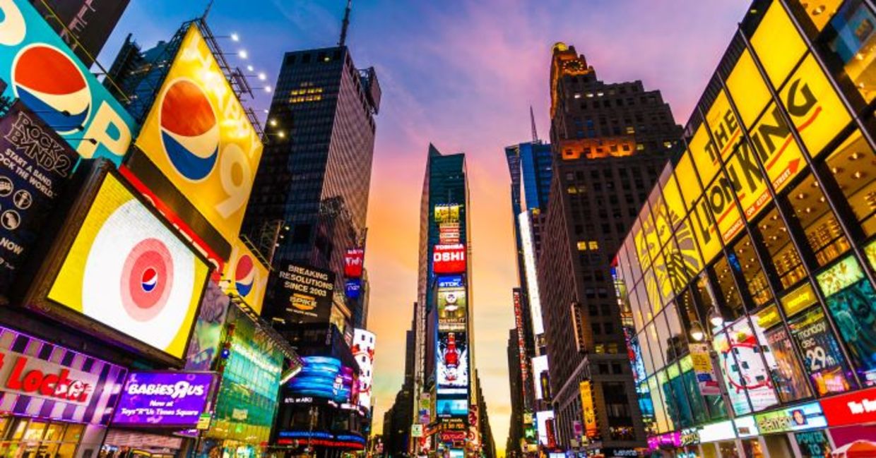 Times Square, New York.