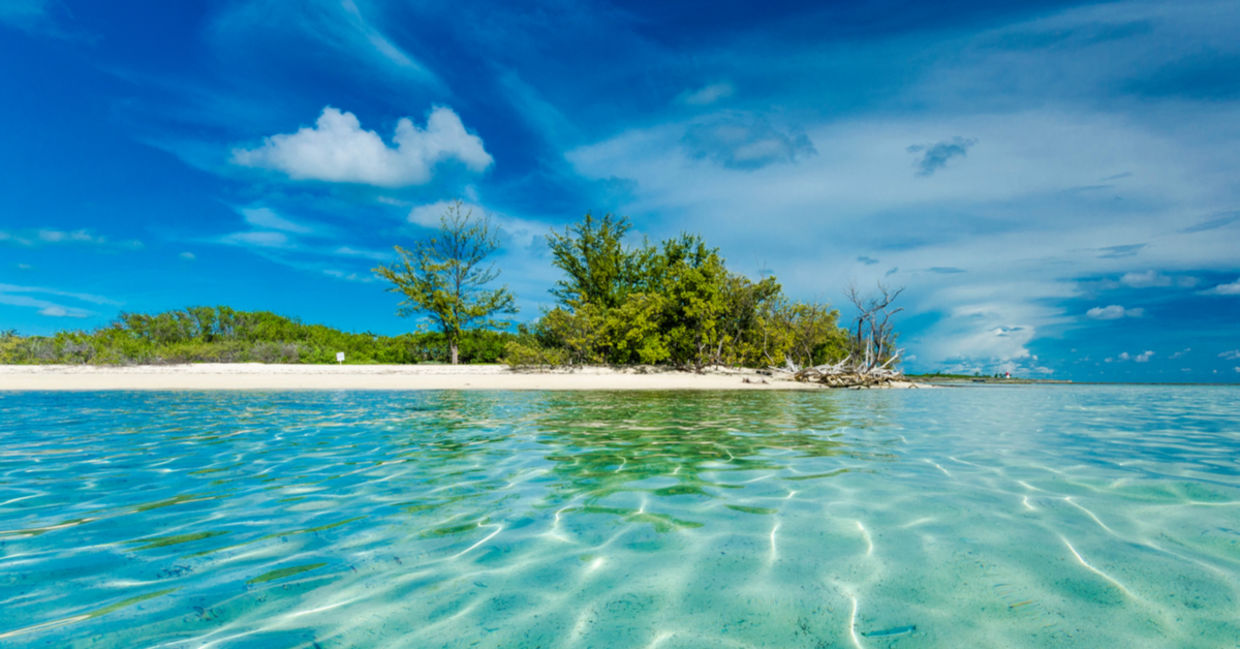 An islet in Bimini.