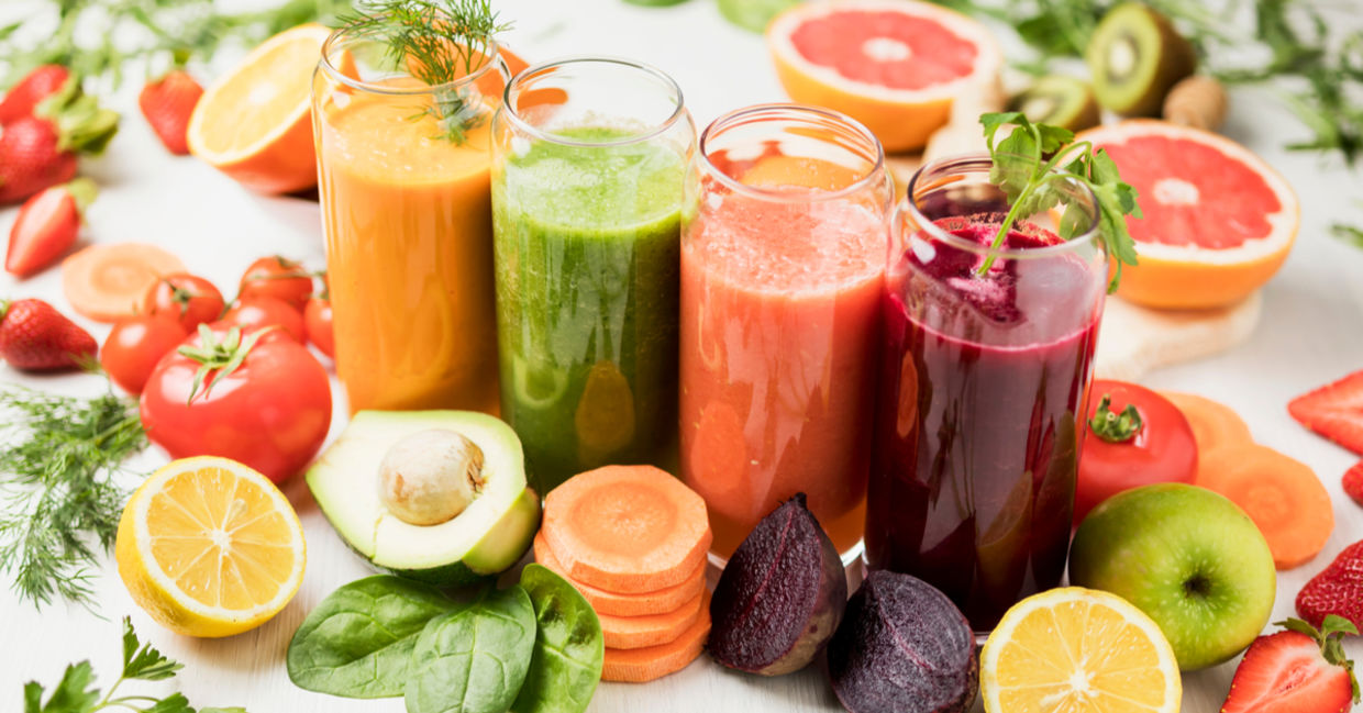 Freshly squeezed juices.