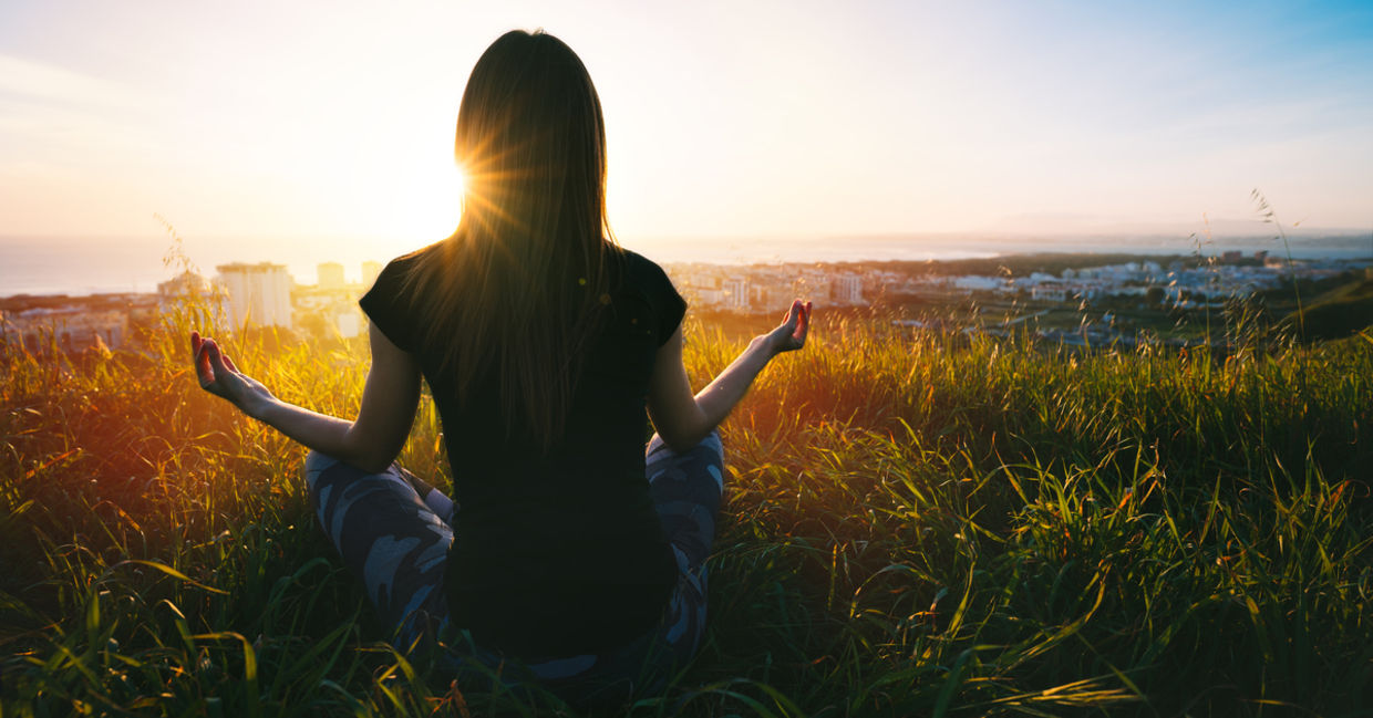 This meditative yoga pose will balance your chakra.