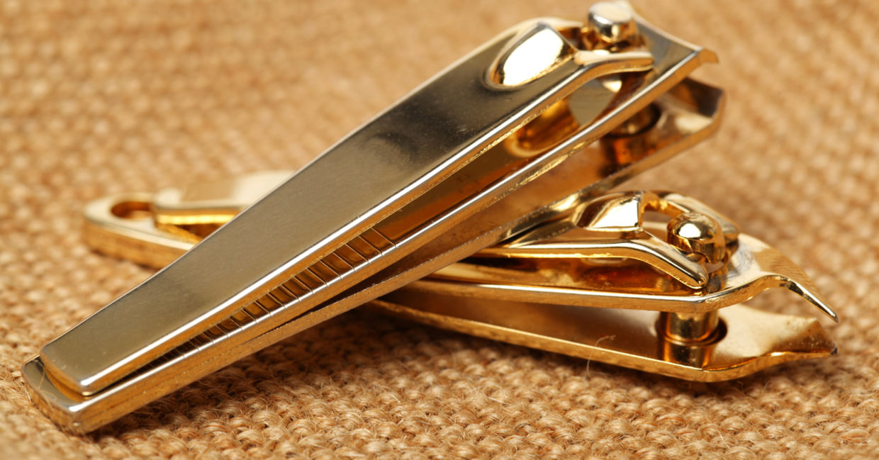 Clippers to trim your toenails.