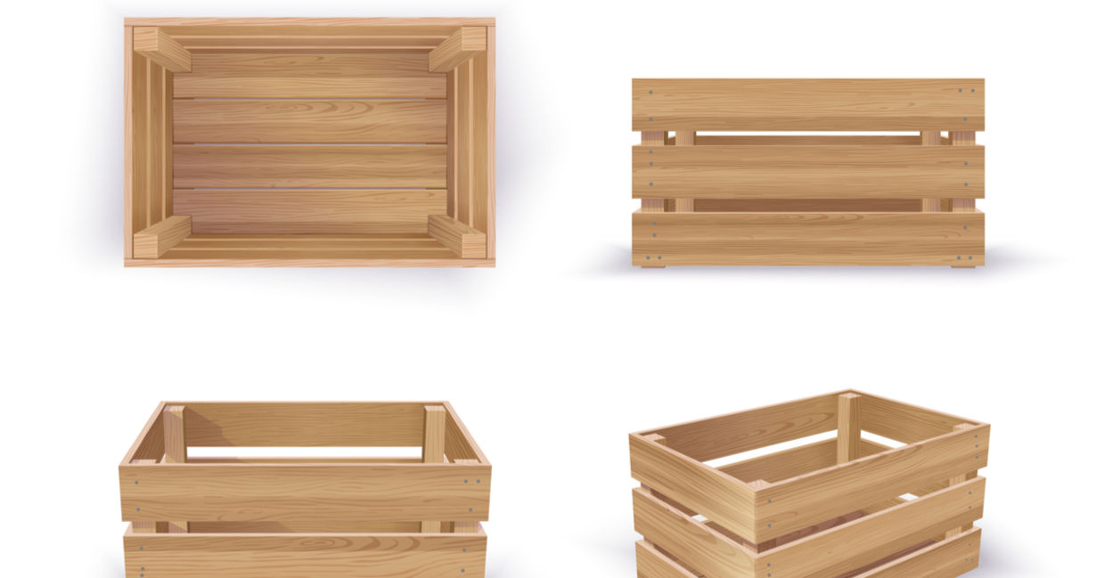 Recycle wooden pallets for use in the garden.