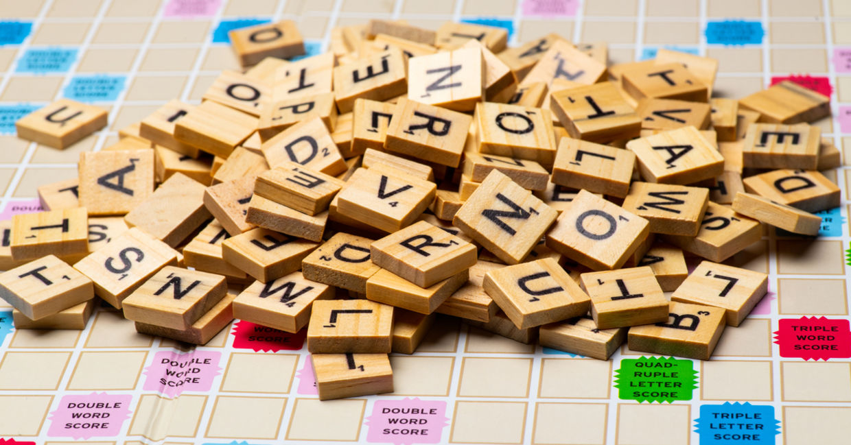 Playing Scrabble is good for your brain.