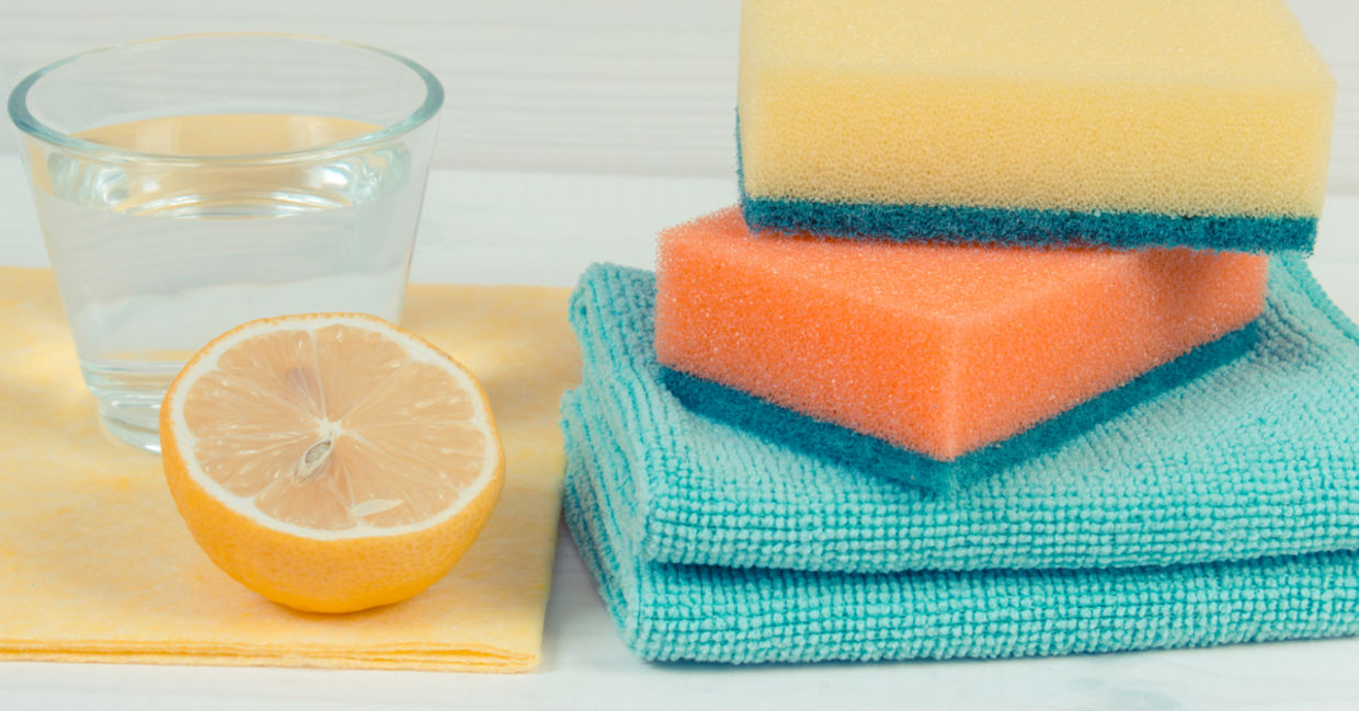 Lemon will help with oder control.