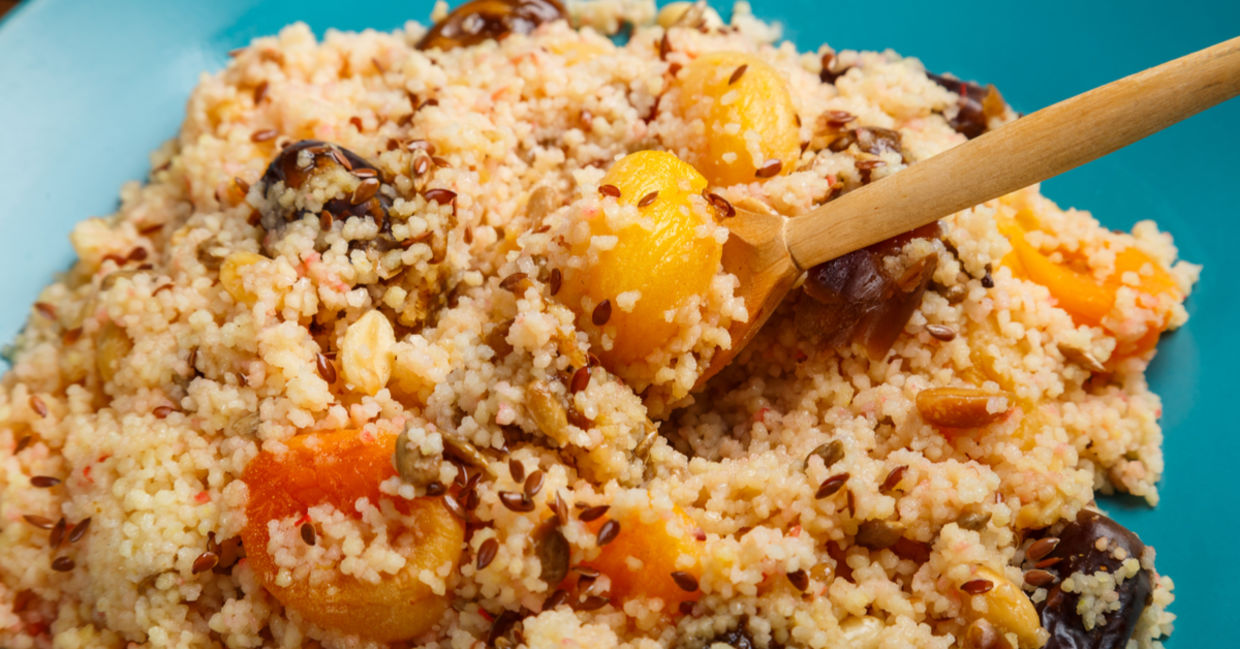 Make any grain even healthier by adding apricots.