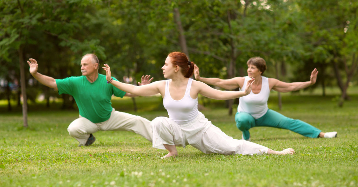 Create balance by doing tai chi if your dosha is pitta