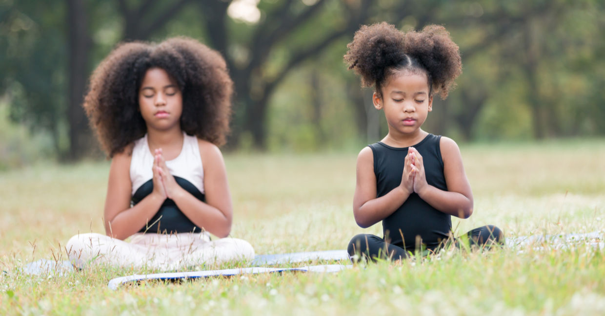 Start your yoga practice with the lotus pose.