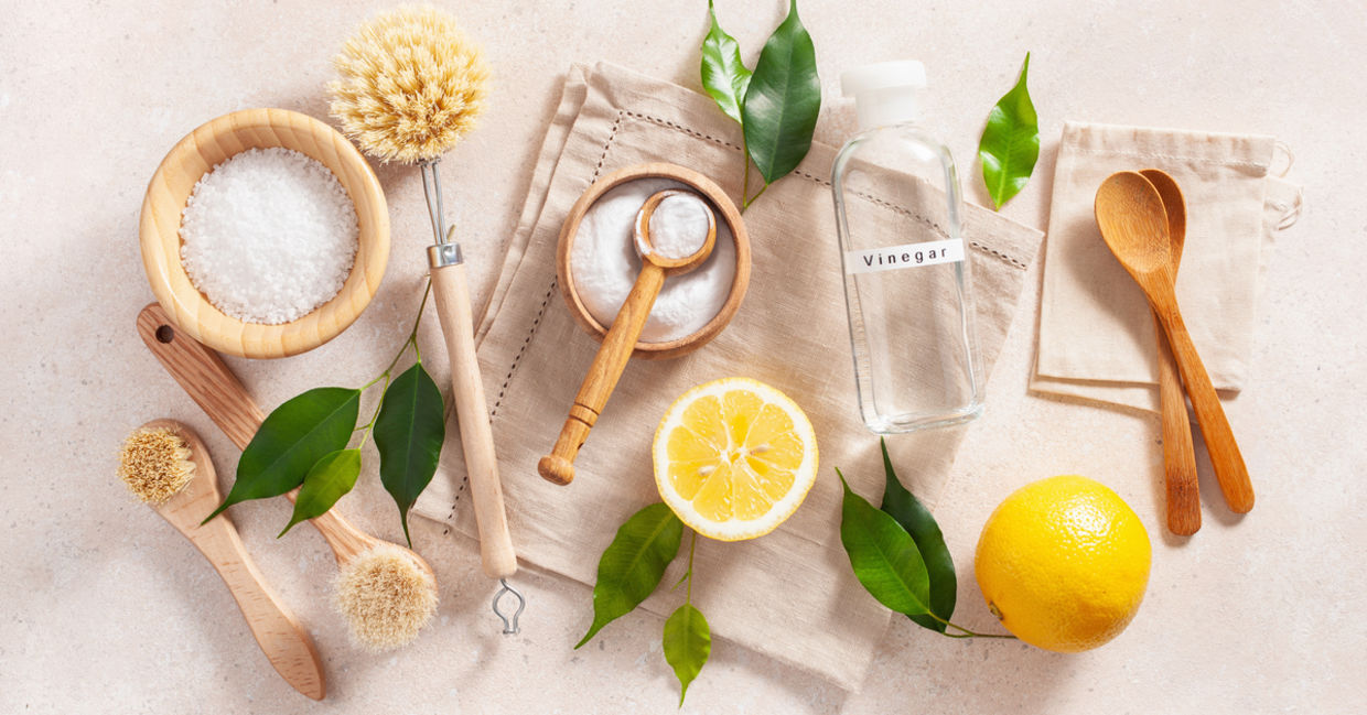 Use vinegar to clean your coffee maker.