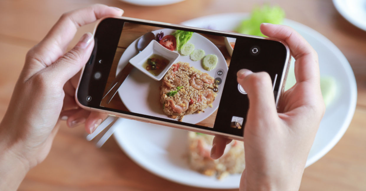 A photo of fried rice.