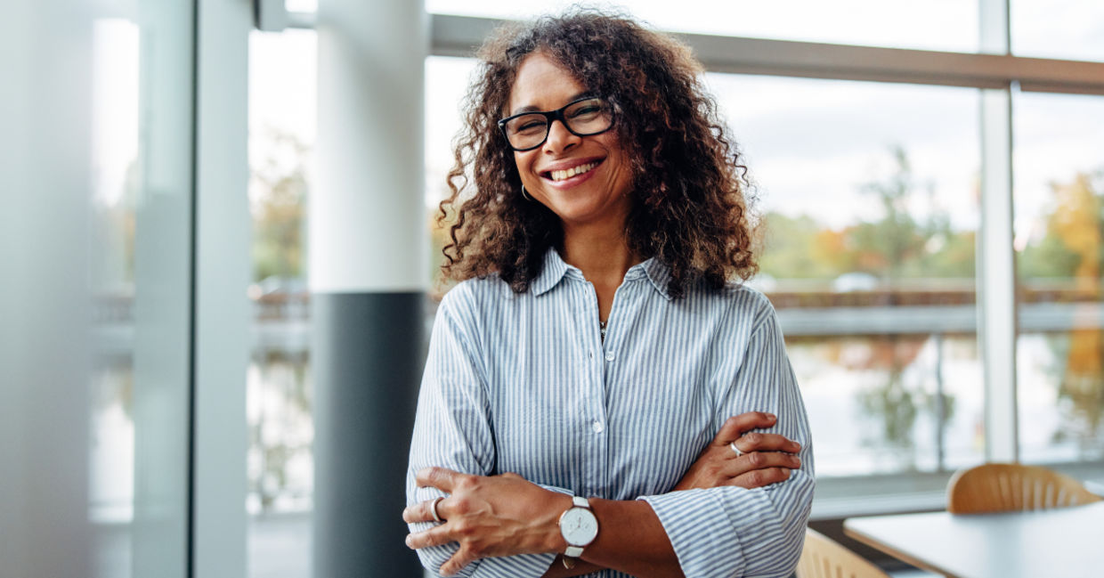 Portrait of a woman.