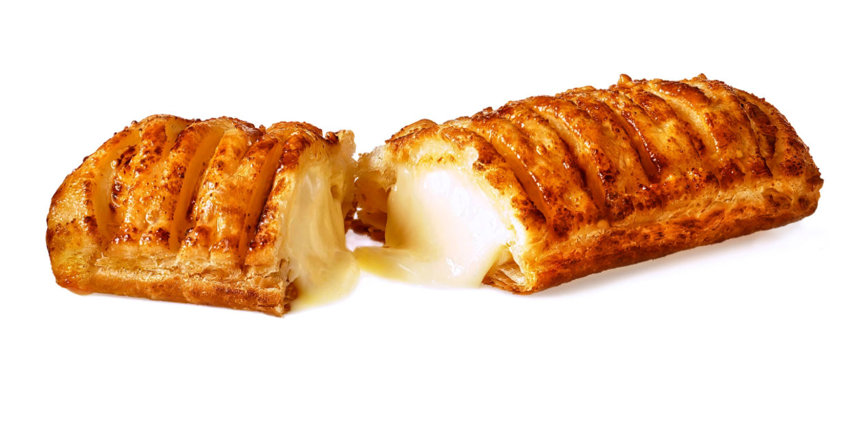 Dutch cheese pastry for breakfast.