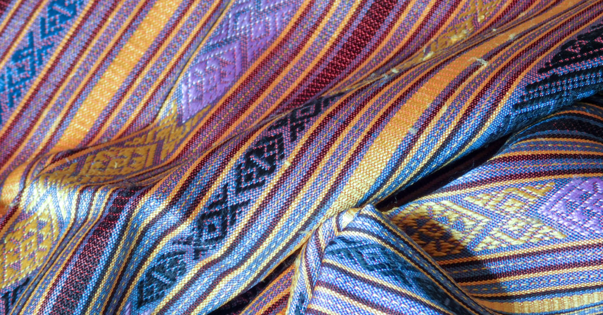 A silk scarf.